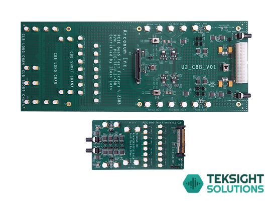 U.2 (NVMe) PCIe 5.0 Test Fixtures