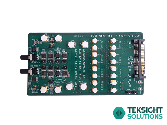 U.3 (NVMe) PCIe 5.0 Test Fixtures