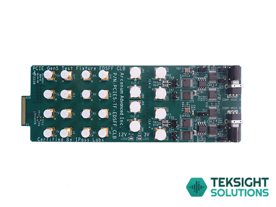 EDSFF(E1.S/E1.L) PCIe 5.0 Test Fixtures